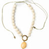 Rustic Tagua Pendant Necklace Sustainable Jewelry Wholesale
