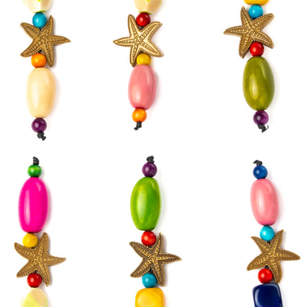 Tagua Keychains Wholesale Handmade Eco-Friendly Vegetable Ivory from Ecuador