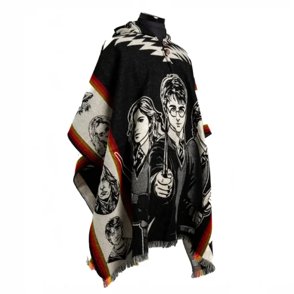 Unisex Alpaca Poncho Wholesale Handmade Wizard Design Ecuador Fashion Anime Fantasy