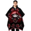 Anime Inspired Alpaca Poncho Wholesale Handmade in Ecuador