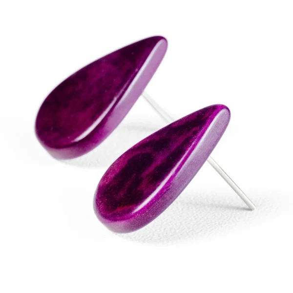 Artisan Tagua Nut Earrings Natural & Sustainable Jewelry wholesale