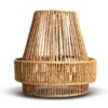 Coastal Woven Straw Ceiling Light Tropical Bohemian Home Lighting