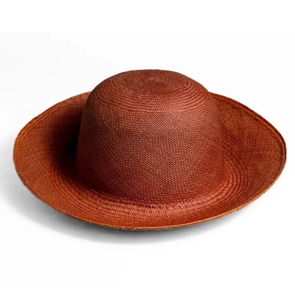 Colorful Toquilla Straw Bucket Hat Handmade in Ecuador Summer Fashion