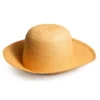Designer Color Straw Bucket Hat Sustainable Fashion Ecuador