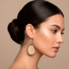 Eco Tagua Drop Earrings Wholesale