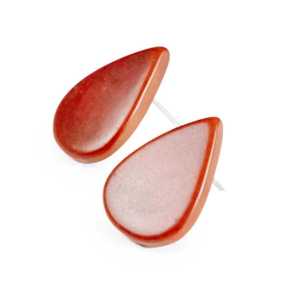 Ethical jewelry handmade tagua earrings from Ecuador Wholesale