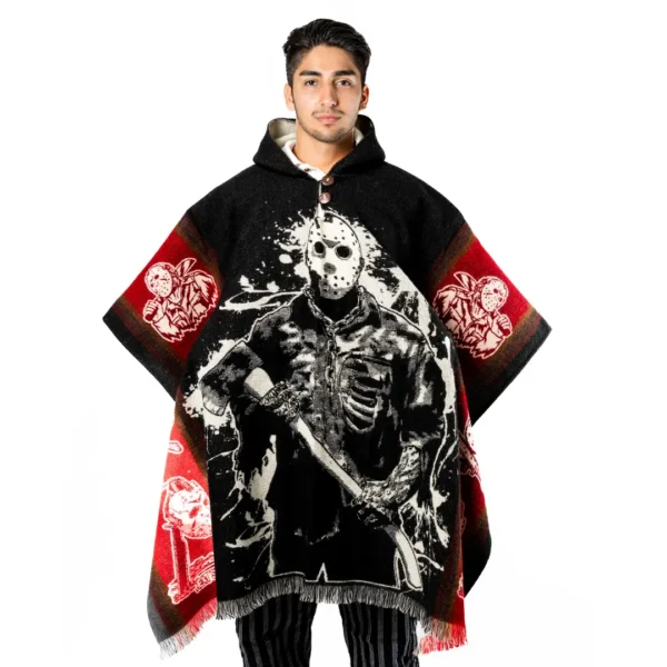 Handmade Andean Alpaca Poncho Pop Culture Collection