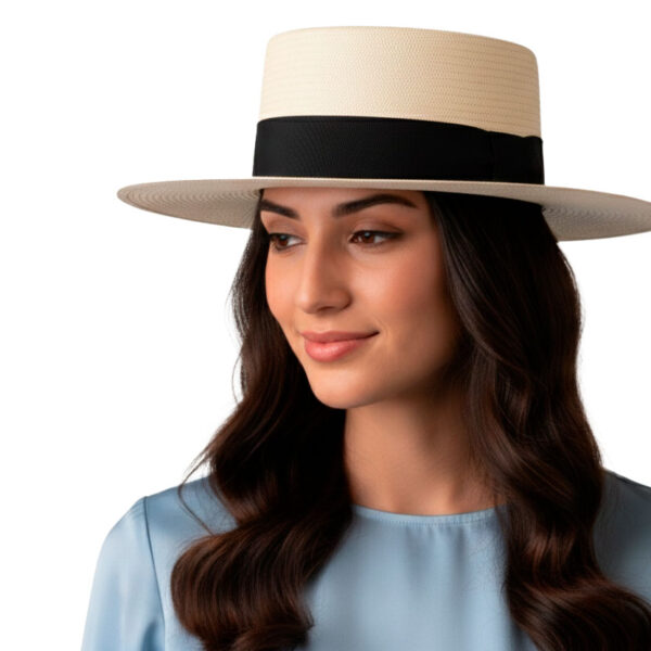 Sombrero Panama Montecristi Cordobés Estilo Real Artesanal Ecuador Por Mayor