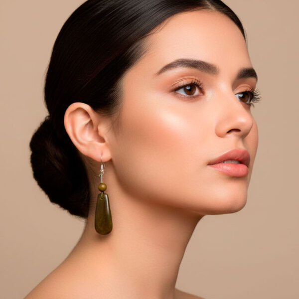 Tagua Teardrop Earrings Wholesale