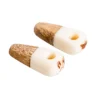 Handmade Tagua And Wood Pipe Natural Vegetable Ivory Pipe