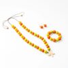 Handmade Tagua Jewelry Set Vegetable Ivory Necklace Bracelet And Earrings Ecuador Wholesale
