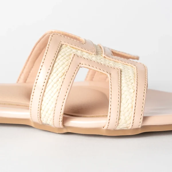 Handwoven Toquilla Straw Sandals Handmade Ecuador Natural Fiber Summer SlipOn Sandals