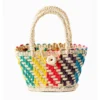 natural handwoven straw tote bag ecuador