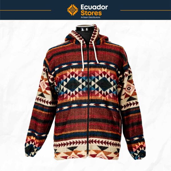 Chakana geometric alpaca jacket