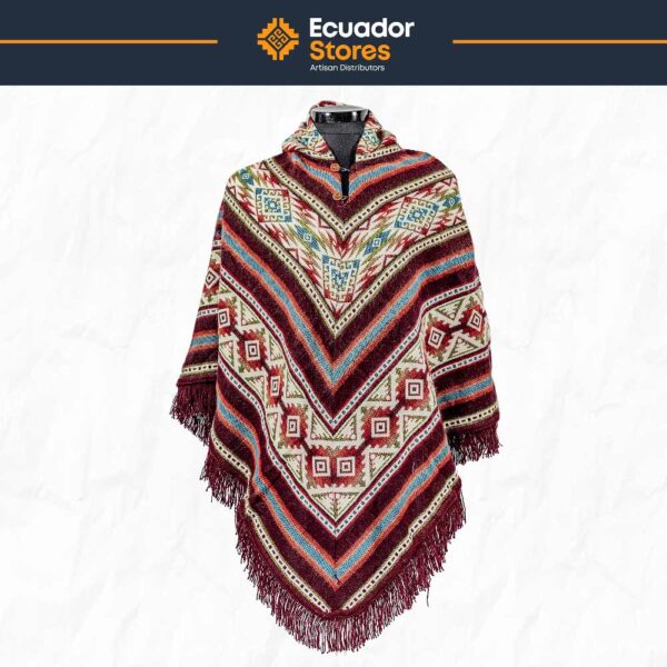 Poncho andean geometric wholesale