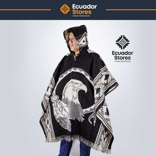Poncho baby Alpaca wholesale Geometric
