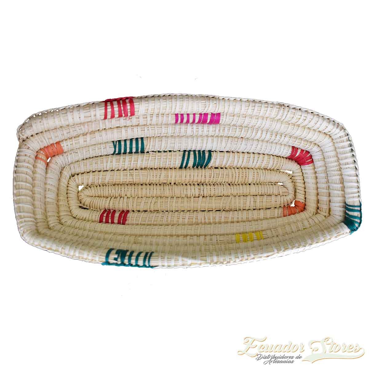 Handmade toquilla straw spoon
