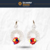 toquilla straw earrings wholesale