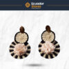 toquilla straw earrings wholesale