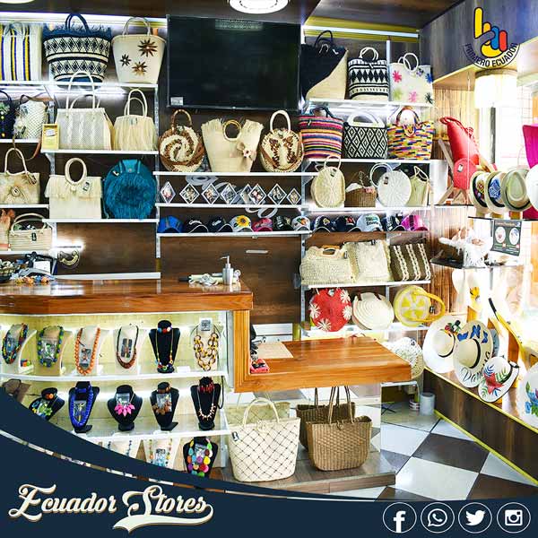 accessories made of natural fibers store Ecuadoriam