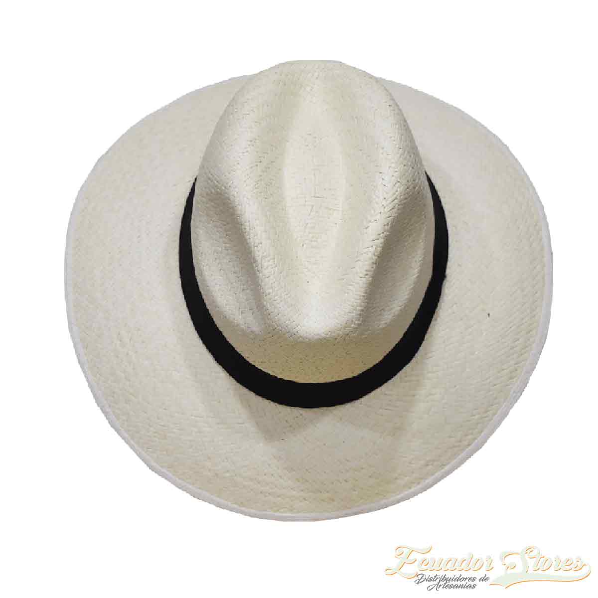 sombrero de paja toquilla economico, estilo austro o australiano clasico