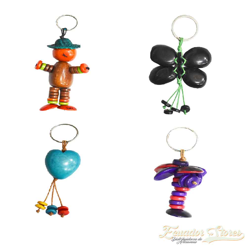 Handmade Multicolor Yarina keychains Wholesale